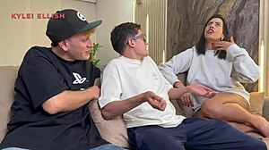 thats what you get for cheating i fuck my boyfriends best friend on his birthday he fills my vagina with his cum kylei ellish pipeboy and nick jowels