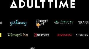 Schattige kleine 18+ Riley Reid geniet van passionele ontmoeting met prachtige masseuse Lana Rhoades