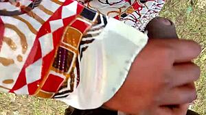 Is This Painful Fuck with Indian Aunty Too Brutal?