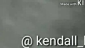 latina milf shows big tits outdoors