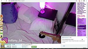 She Shows Her Big Ass In Fishnets