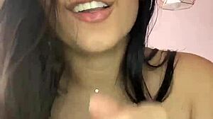 rich guy casually wanks on cam for viewers