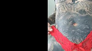 hot petite tattooed girl melody radford dancing