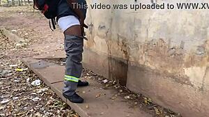 Outdoor bareback sex explodes in passionate homemade gay encounters with amateurs!