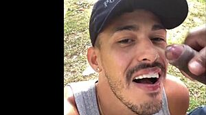 Outdoor bareback sex explodes in passionate homemade gay encounters with amateurs!