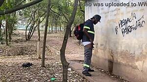 Outdoor bareback sex explodes in passionate homemade gay encounters with amateurs!