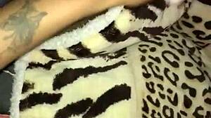 Pretty Girl Masturbates To Big Black Cock