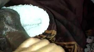 Pretty Girl Masturbates To Big Black Cock