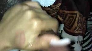 Pretty Girl Masturbates To Big Black Cock