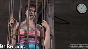 This hardcore sadomasochism porn is intense