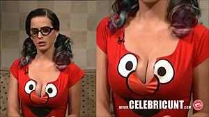 Katy Perry’s big bouncing boobs and celebrity ass in a naked video