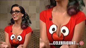 look at katy perry's big bouncing tits nude