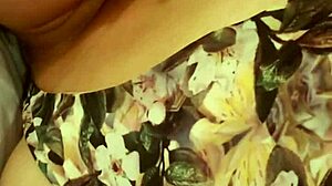 Amateur homemade scene with young girl moaning