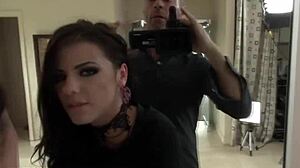 Gothic Teen 18+ Deep Throats And Fingers Herself In POV Hardcore Fetish Scene