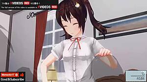 Uncensored Japanese Hentai Anime Handjob and Blowjob ASMR Earphones Recommended