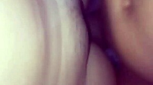 that black guy's huge load all over my belly!