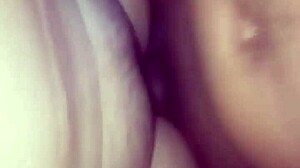 that black guy's huge load all over my belly!