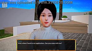 Visual novel walkthrough of a new family 564