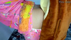 Intense Unicorn Cosplay Blowjob With Cum On Tits And Oral Action In Costumes