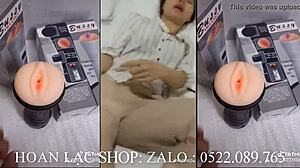 brother sleeps while sister chats on zalo