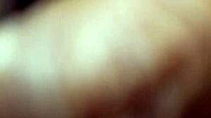 Rubbing Hard Clit On Creamy Hole