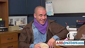 interracial gay bangers drilling bareback cocks deep