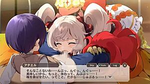 Japanese Hentai Phoenix Girl Atelle in Wild Anime Action