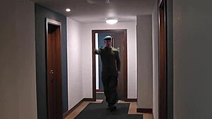 Busty Blonde Intensely Rides British Cock with Blowjob and Handjob