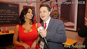Ava Addams Plays with Boobs for Andrea Dipre