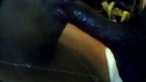 Philly bbw gives wet blowjob to big black cock