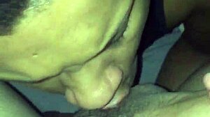Ebony gay guy passionately sucks interracial dick with intensity