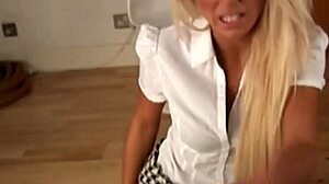 teen dominates his cock in pov femdom