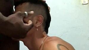 Novinho Me Macetou With Big Black Cock