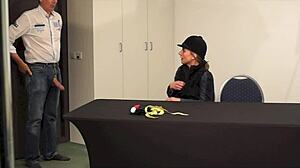 Kutasia gets a job interview but she needs to have some hard facts