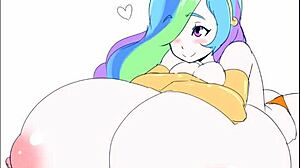 Biggest and best anime and fan art big boobed girls