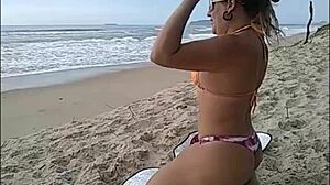 Amateurs Naked And Shameless On Brazilian Beaches