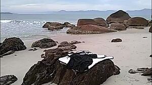 Amateurs Naked And Shameless On Brazilian Beaches