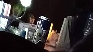 Amateur Girl Gives Deepthroat Blowjob to Her Partner