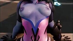 Overwatch animated compilation featuring various scenes