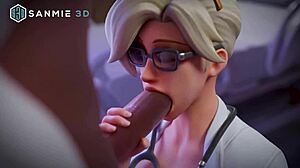 Overwatch animated compilation featuring various scenes