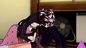 koikatsu tanjiro nezuko demon slayer hentai delivers steamy cumshot