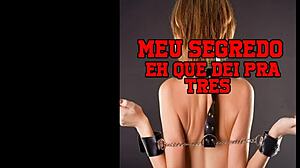 Brazilian prostitute moans during double penetration orgasm