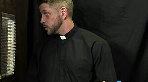 gay priest fucks teen twink's ass in uniform 😈.