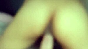 wet asian girlfriend orgasms on white cock during interracial riding