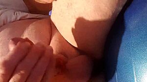 German guy cumming while playing