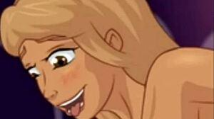 This Brunette Babe Anja Ivy Is Getting Plowed In Anime-Style Creampie Scene