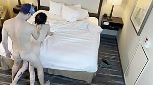 Hey, fucking that petite tattooed beauty's tight pussy doggystyle feels amazing