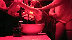 wanna see this couple fucking in the bathroom? it's so hot!