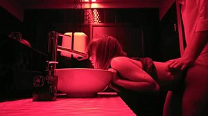 wanna see this couple fucking in the bathroom? it's so hot!