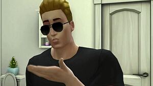 Johnny Bravo casually fucks his clone in animated gay action.